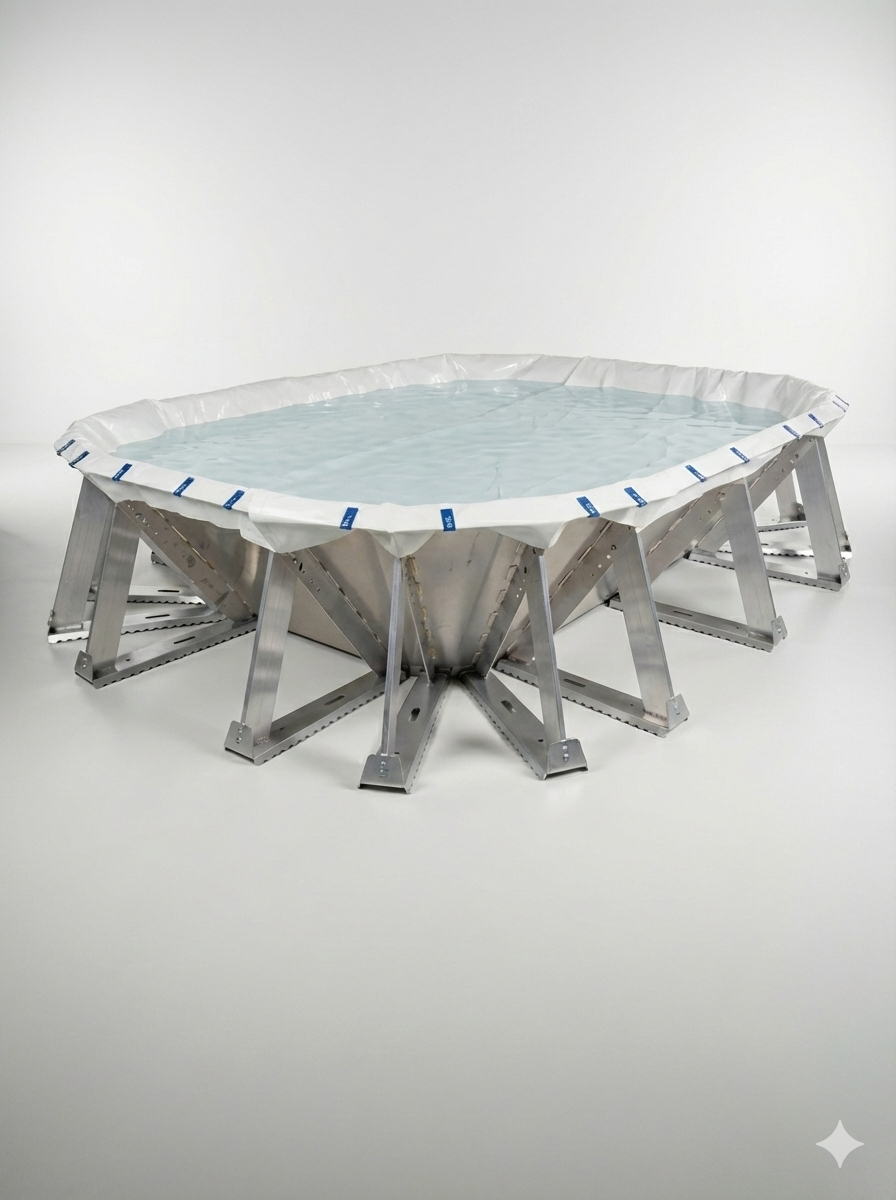 Inero temporary basin