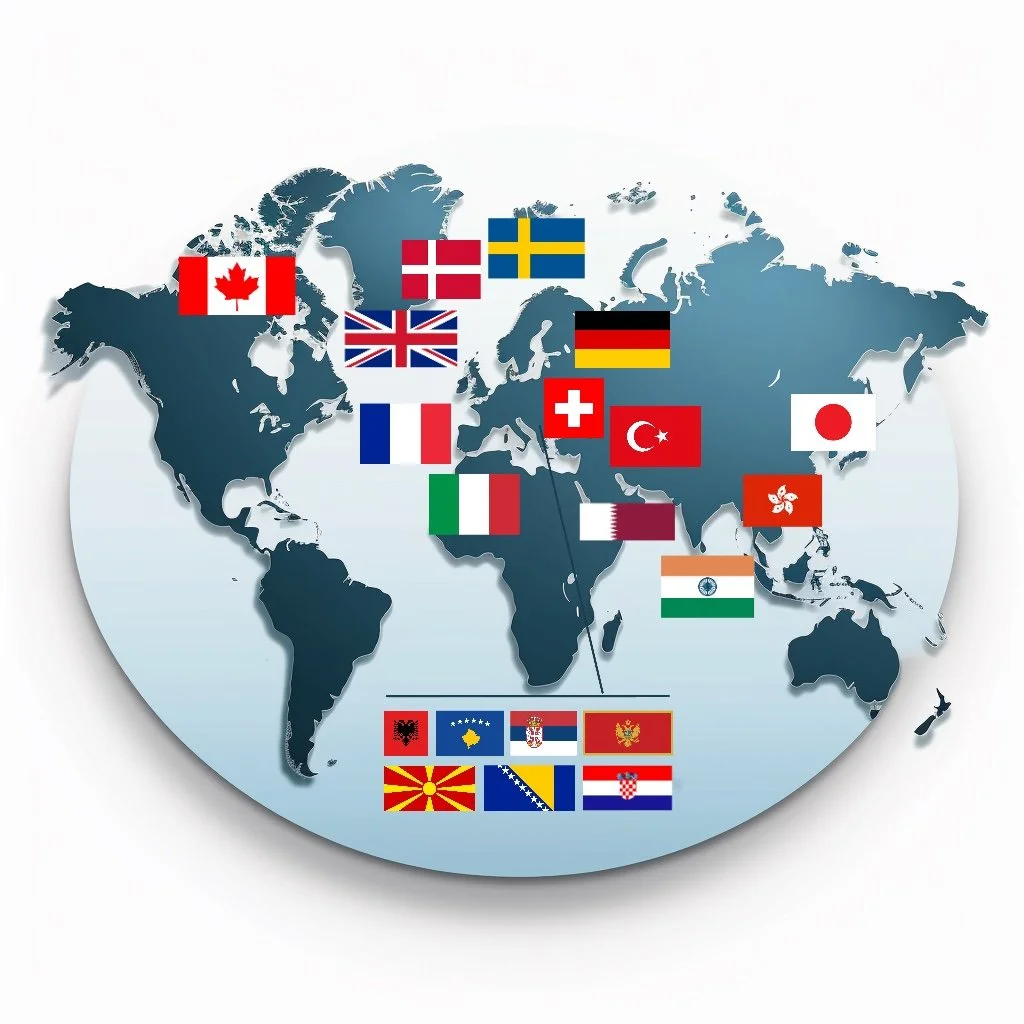 Inero global adoption map